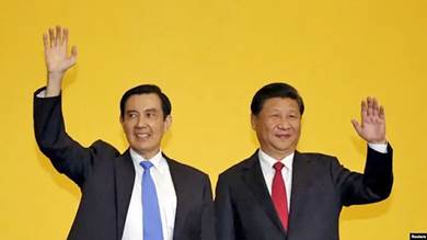 شي لرئيس تايوان السابق: التدخل الخارجي لن يمنع إعادة توحيد الصين